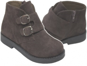 BOYS SCHOOL SHOES (2383846) BROWN SUEDE